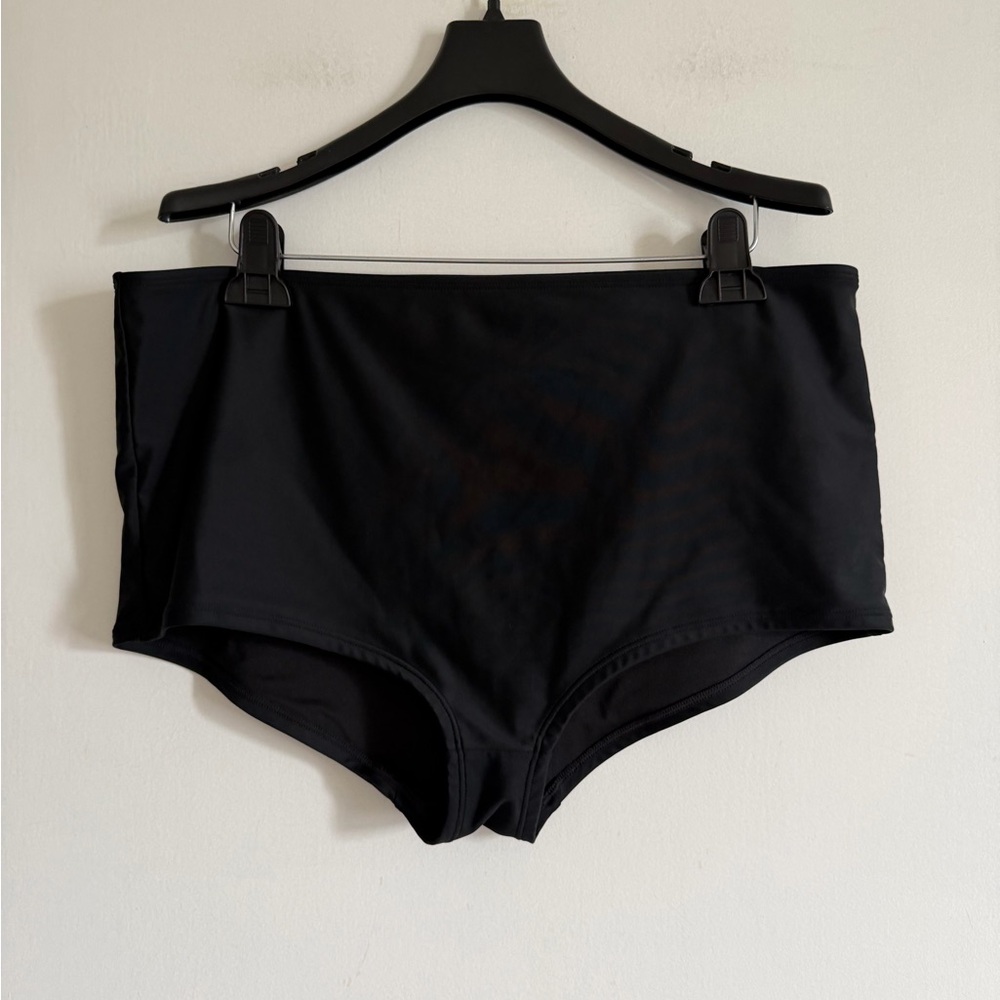 J.Crew Classic Black Retro High-Rise Bikini Bottom size XXL EUC - Picture 2 of 6